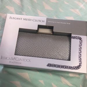 BRAND NEW elegant mesh clutch